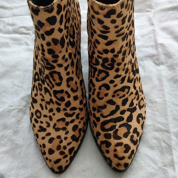 Steve Madden Shoes - Steve Madden Cow Hair Leopard Booties